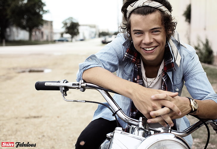 Harry Styles, one direction, 1d, musician, photo shoot, outdoors, HD wallpaper