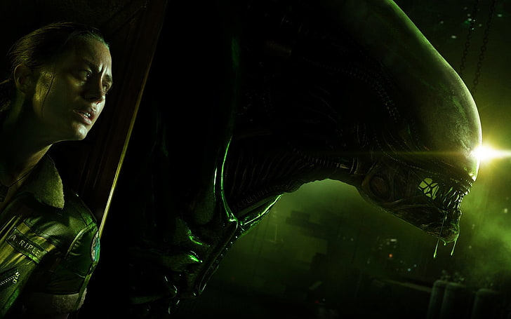 Alien Covenant movie wallpaper, Alien: Isolation, video games