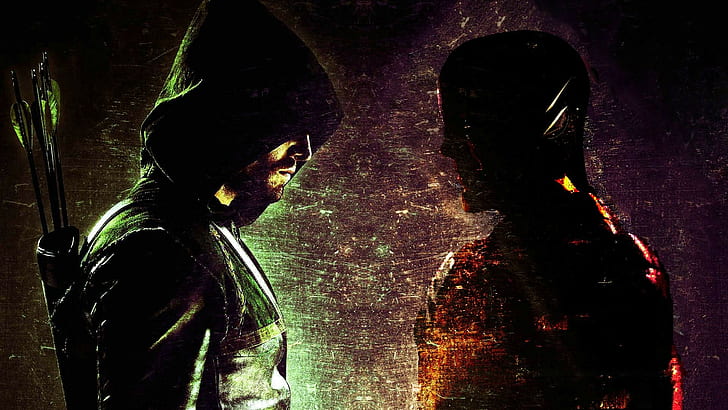 DC The Green Arrow and The Flash wallpaper, Arrow (TV series), HD wallpaper