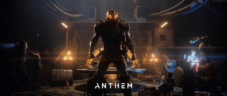 4k, E3 2017, screenshot, Anthem, gameplay, illuminated, representation, HD wallpaper