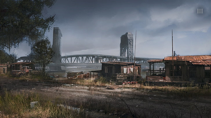 gray bridge near house during daytime, Mafia III, video games, HD wallpaper