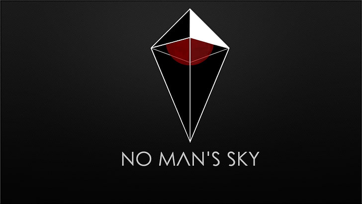 No Man's Sky logo, video games, no people, indoors, studio shot