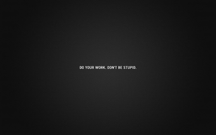 quote, motivational, minimalism, typography, HD wallpaper