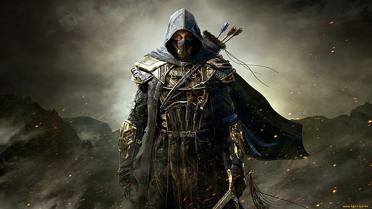 Assassin's Creed wallpaper, The Elder Scrolls Online, video games, HD wallpaper