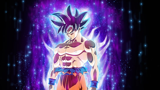 HD wallpaper: Son Goku wallpaper, Dragon Ball Super, Ultra-Instinct Goku,  illuminated | Wallpaper Flare