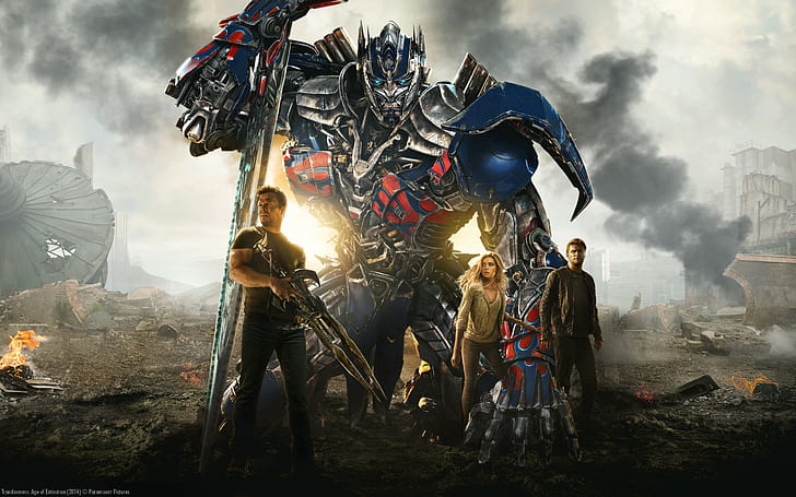 transformers age of extinction movie poster