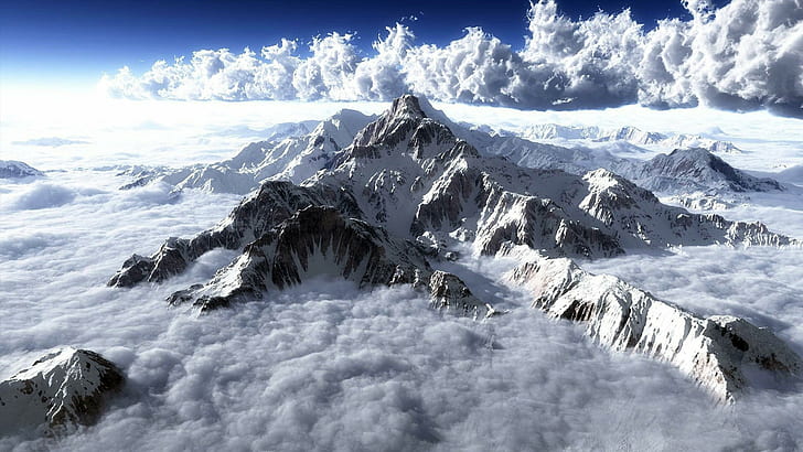 White Mountains, White Mountains  HD, HD wallpaper
