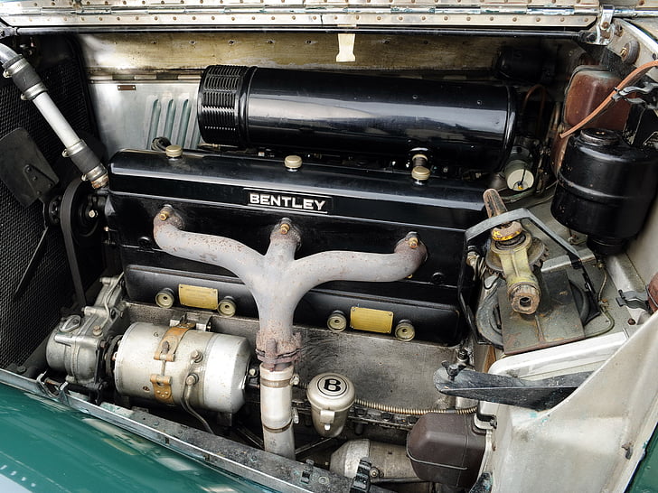 1935, bentley, brake, bros, engine, jones, luxury, retro, shooting