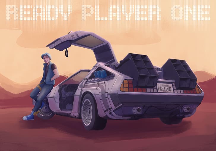 Ready player one, science fiction, retro theme, books