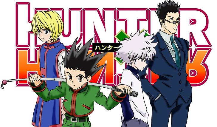 QTRT Hunter × Hunter Leorio, Kurapika, Killua, GON.Freecss Anime