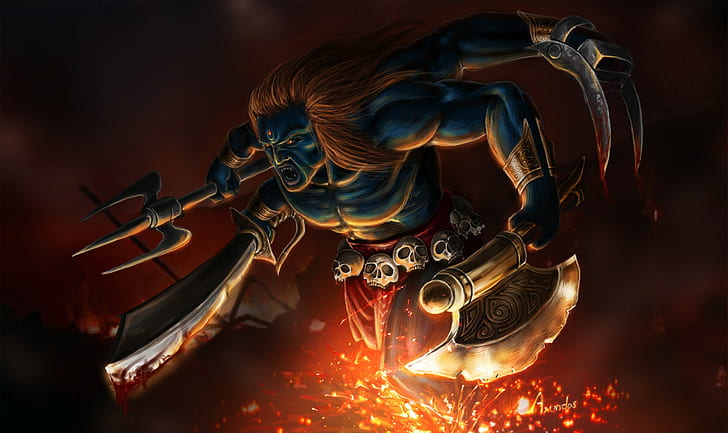 Angry shiva Wallpapers Download | MobCup