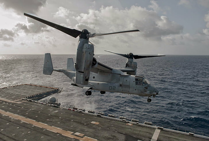 Military Helicopters, Bell Boeing V-22 Osprey, Aircraft, Marines, HD wallpaper