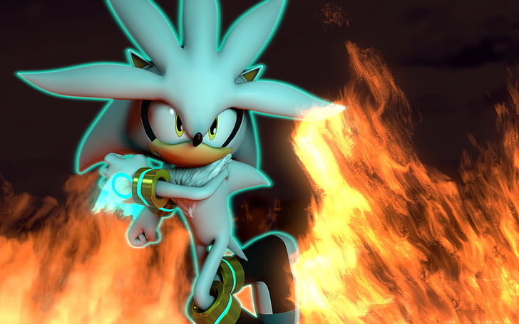 Silver the hedgehog HD wallpapers  Pxfuel
