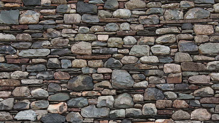 wall, stone, texture, masonry, HD wallpaper