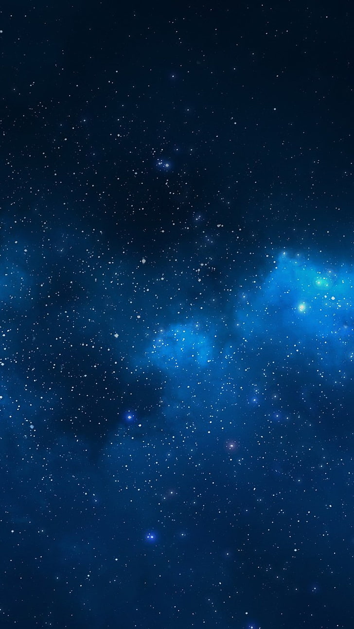 several stars, astronomy, star - Space, night, galaxy, nebula