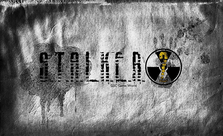 Stalker logo, the inscription, sign, the game, new, S. T. A. L. K. E. R 2, HD wallpaper