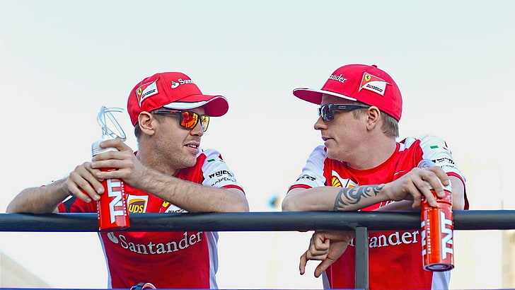 Sebastian Vettel, Kimi Raikkonen, Ferrari F1, ferrari formula 1