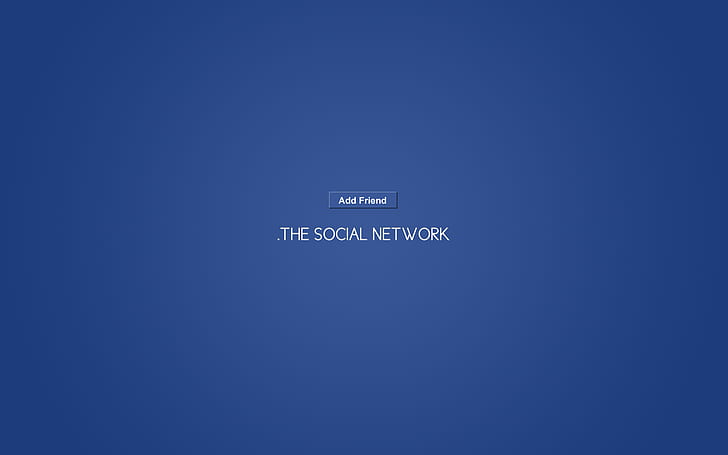 facebook, minimalistic, movies, network, social, HD wallpaper