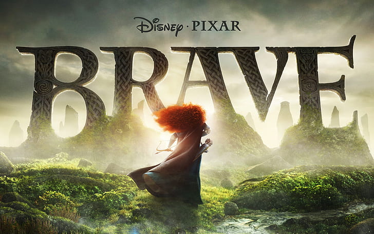 HD wallpaper: Pixar Brave 2012 HD, disney pixar brave movie poster ...