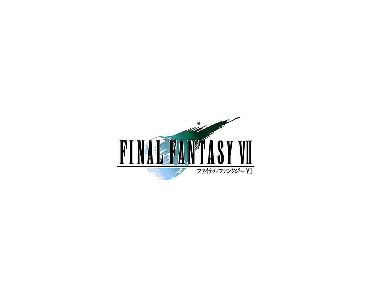 final fantasy final fantasy vii logos simple background Video Games Final Fantasy HD Art