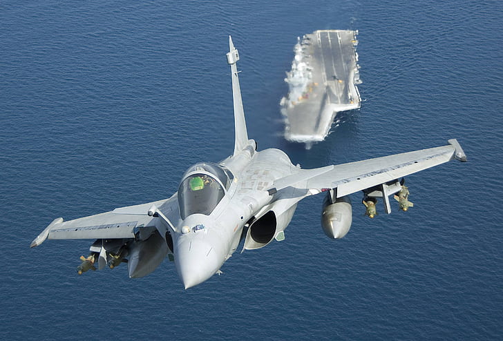 Jet Fighters, Dassault Rafale, Aircraft, Aircraft Carrier, French Aircraft Carrier Charles De Gaulle (R91)