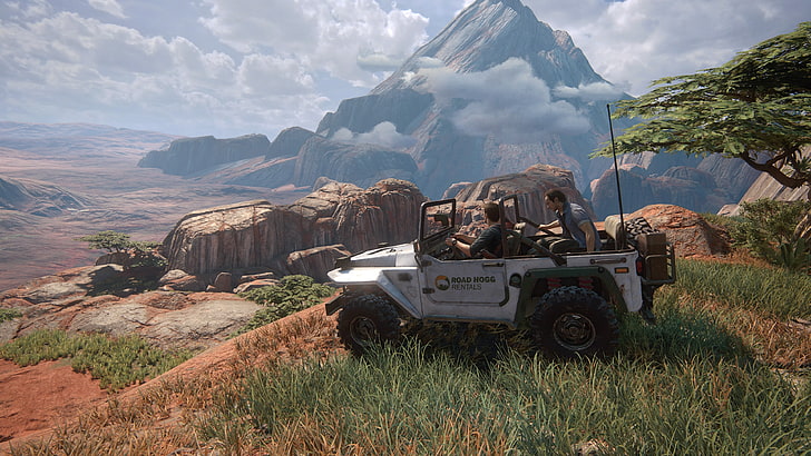 Uncharted 4, landscape, Uncharted 4: A Thief's End, mode of transportation, HD wallpaper