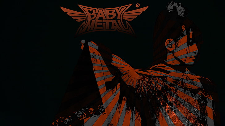 Babymetal, Japanese, Su-METAL, low angle view, representation, HD wallpaper