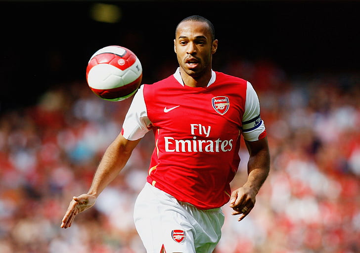 Thierry Henry, Arsenal, Star, football, England, Captain, Player, HD wallpaper