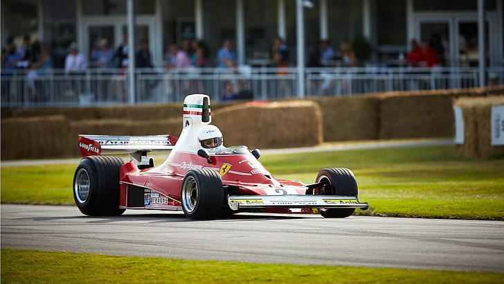 Goodwood Festival of Speed, Ferrari 312T, Formula 1, race cars, HD wallpaper