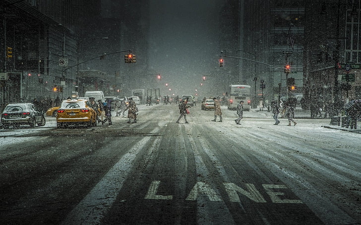 New york city snow 1080P, 2K, 4K, 5K HD wallpapers free download | Wallpaper  Flare