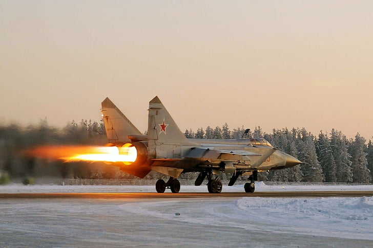 Jet Fighters, Mikoyan MiG-31, transportation, mode of transportation, HD wallpaper