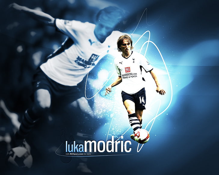 Hd Wallpaper Luka Modric Tottenham Hotspur Soccer Men Sports Text Communication Wallpaper Flare