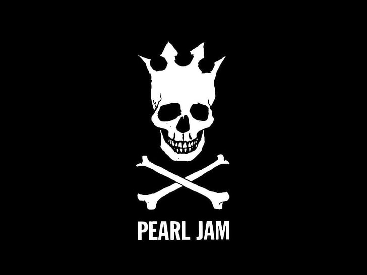 Hd Wallpaper Pearl Jam Logo Wallpaper Band Music Bone Human