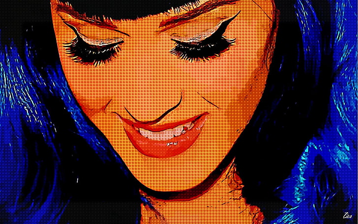 HD wallpaper: Katy Perry, digital art, cartoon, model, singer, celebrity,  women | Wallpaper Flare