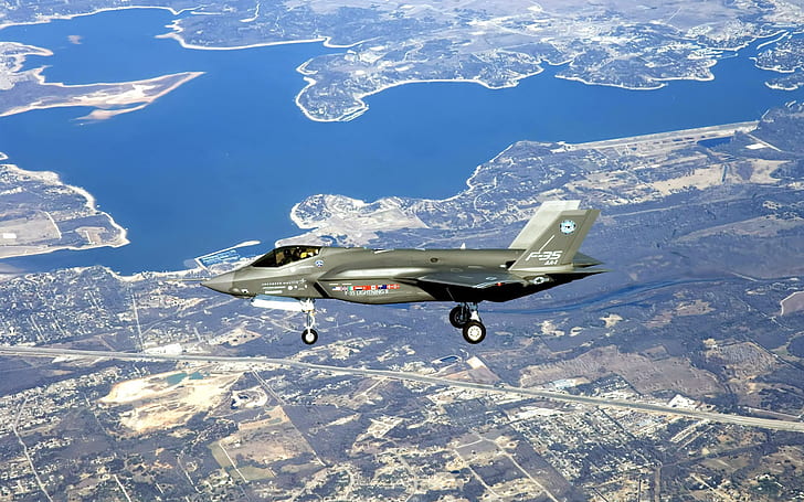 F 35 Lightning II Joint Strike Fighter HD, planes, HD wallpaper
