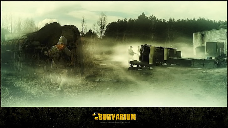 Survarium TV show still, apocalyptic, mist, auto post production filter