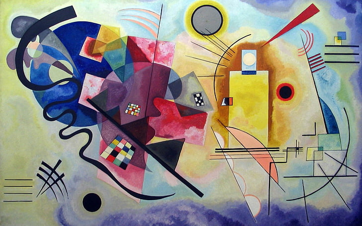 Classic Art, painting, Wassily Kandinsky, HD wallpaper
