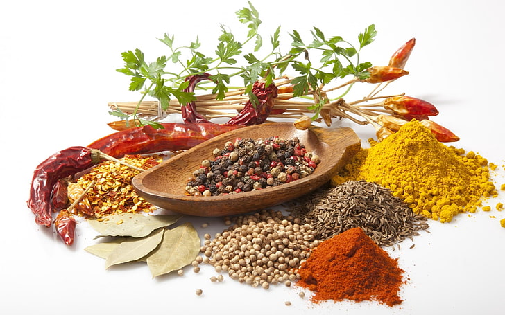 assorted spices, seasoning, sprinkles, bunch, pepper - Seasoning