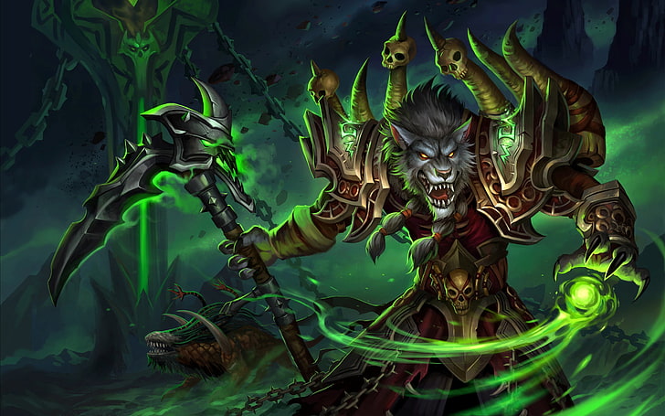 HD wallpaper: World Of Warcraft Worgen
