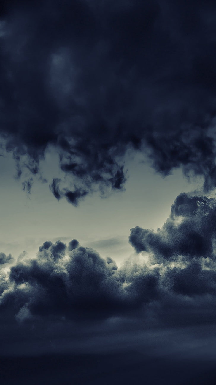 gray clouds, sky, pivot, cloud - sky, storm, dramatic sky, cloudscape, HD wallpaper