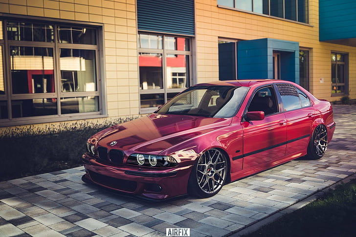 BMW, 5-series, E39, car, HD wallpaper