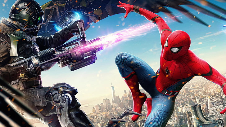 Spider-Man: Homecoming, 4K, Vulture, 2017, HD wallpaper