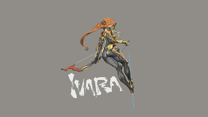Ivara character illustration, Warframe, Ivara (Warframe), video games
