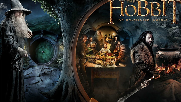 The Hobbit wallpaper, The Hobbit: An Unexpected Journey, movies, HD wallpaper
