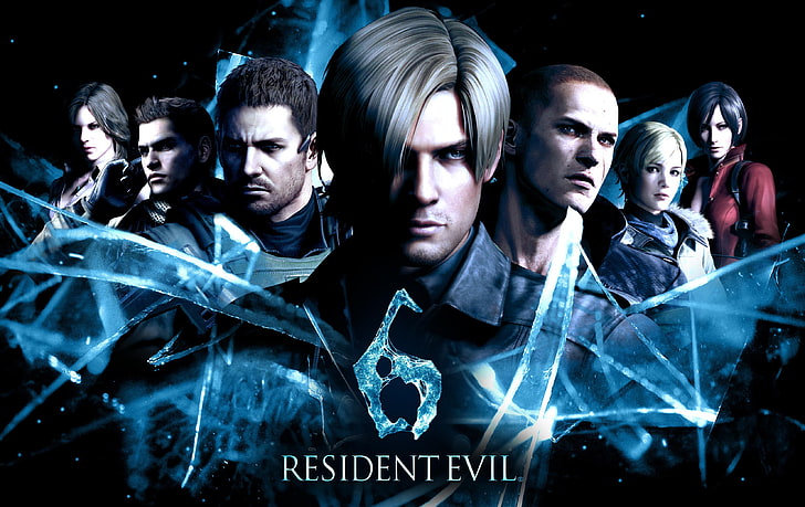 Resident Evil 6 poster, Leon Scott Kennedy, Helena Harper, Chris Redfield, HD wallpaper