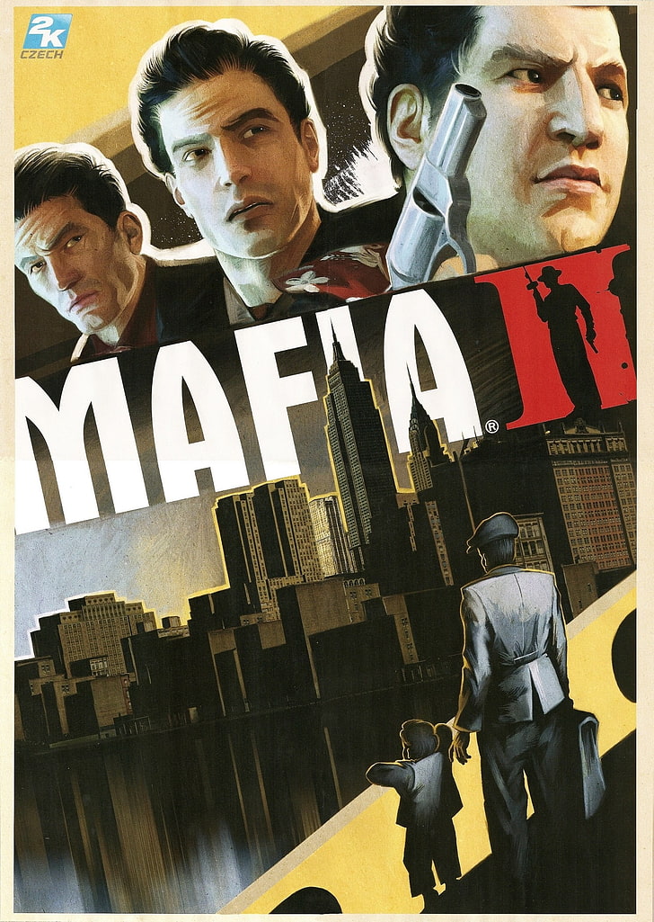 Mafia II, artwork, law, people, government, occupation, adult, HD wallpaper