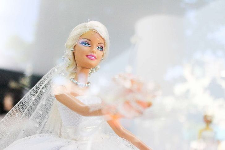 HD wallpaper: barbie, bride, doll, wedding, newlywed, event, women, wedding  dress | Wallpaper Flare