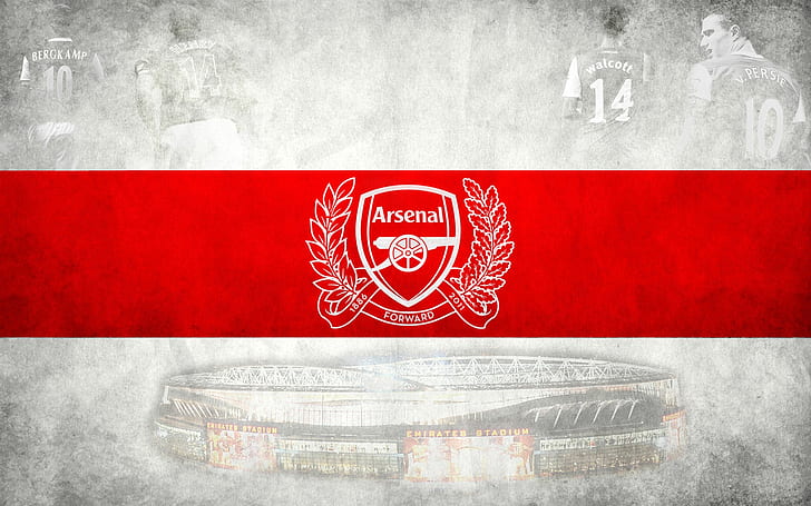 Arsenal Forward, red arsenal logo, soccer, england, football, HD wallpaper
