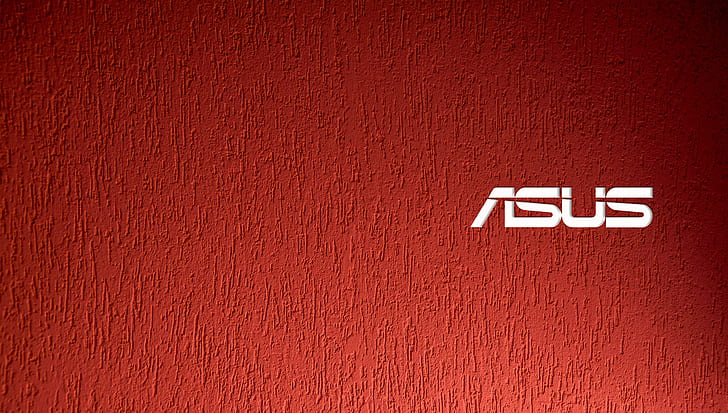HD wallpaper: ASUS, logo, digital art, red | Wallpaper Flare