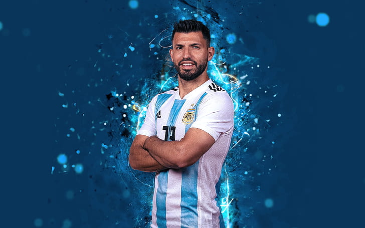 Soccer, Sergio Agüero, Argentinian, Kun Aguero, HD wallpaper